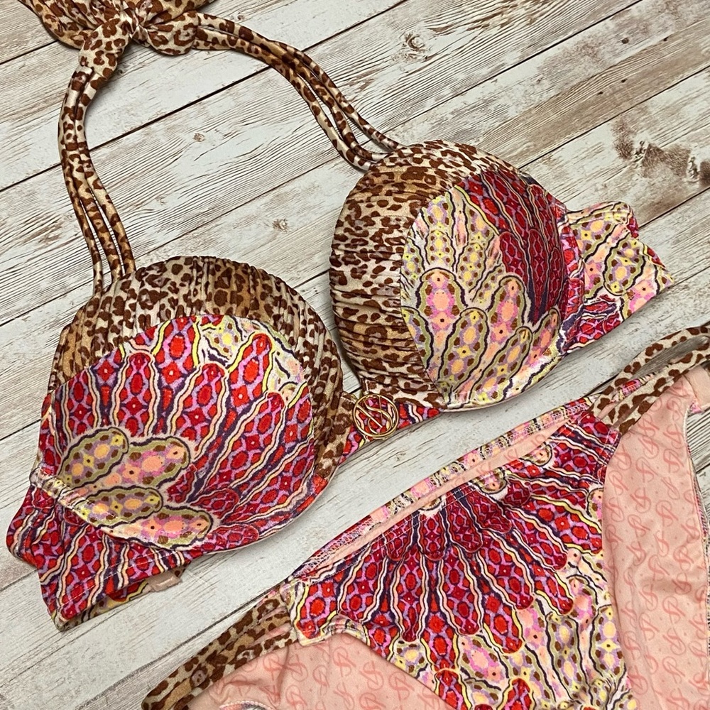 Victoria’s Secret Bombshell Bikini Set 34A/Small - Picture 4 of 7